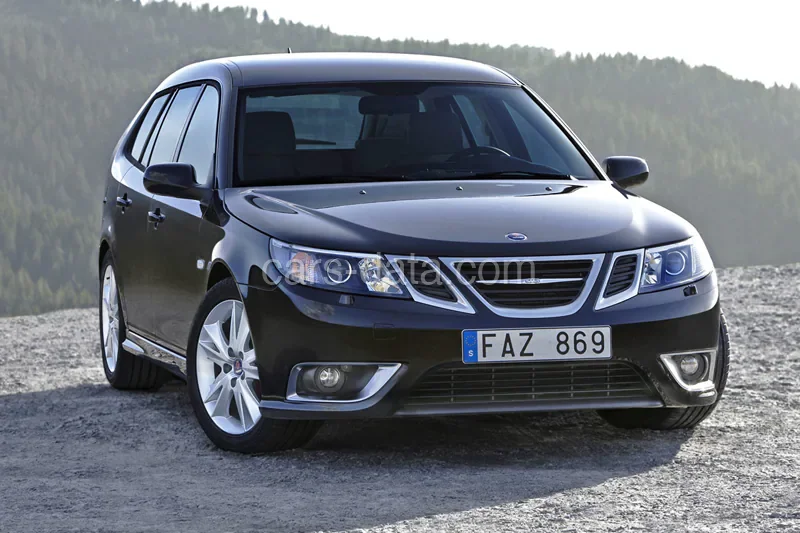 Saab 9-3 Sport Estate 2.0t Vector 2007 front view