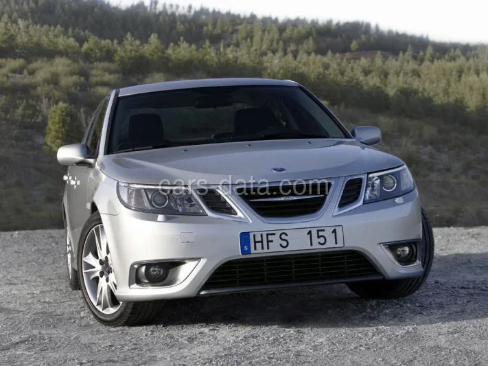 Saab 9-3 Sport Sedan 1.8i Linear 2007 front view