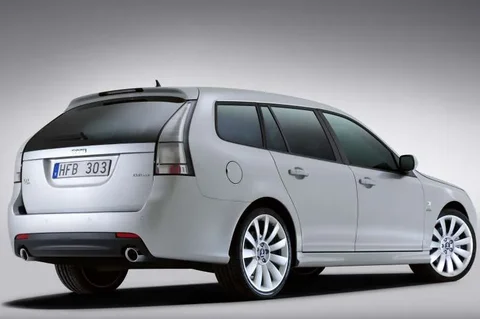 Saab 9-3 Sport Estate 2.0t Griffin 2011 view 2
