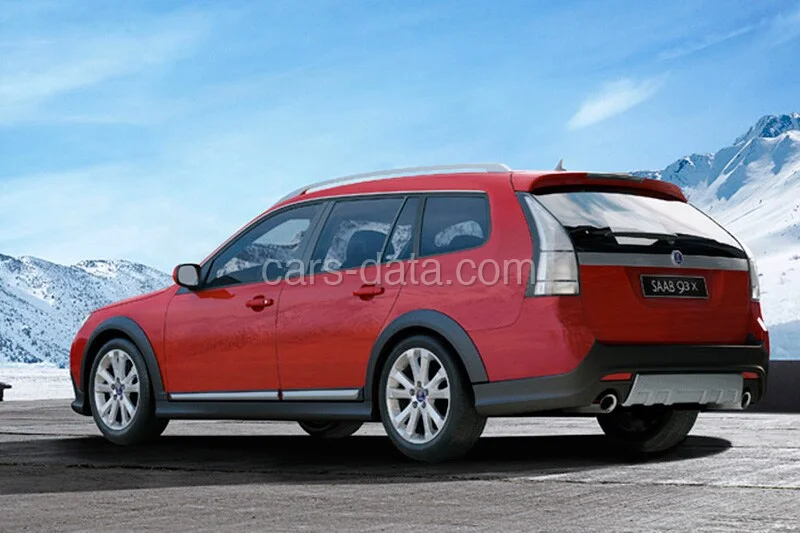 Saab 9-3 9-3X 2.0t Griffin Aero XWD 2011 front view