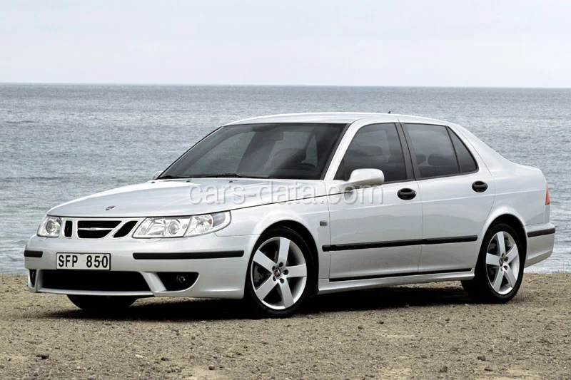 Saab 9-5 2.2 TiD Linear 2002 front view