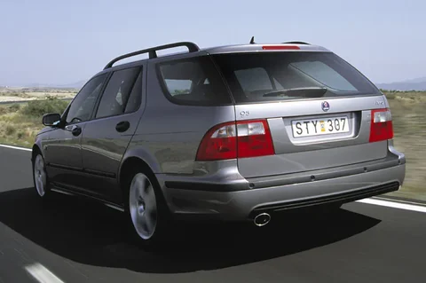 Saab 9-5 Estate 2.2 TiD Vector 2002 view 2