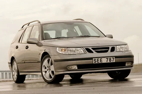 Saab 9-5 Estate 2.2 TiD Vector 2002 view 6