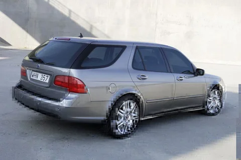 Saab 9-5 Sport Estate 2.3t Vector 2005 view 8