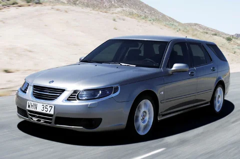 Saab 9-5 Sport Estate 2.3t Vector 2005 view 9