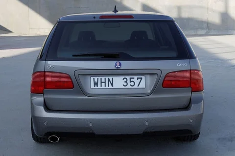 Saab 9-5 Sport Estate 2.3t Vector 2005 view 10