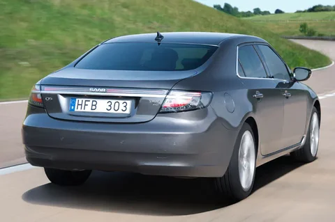 Saab 9-5 2.0T BioPower Vector 2010 view 2