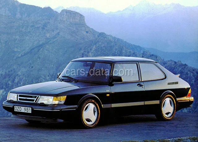 Saab 900 900S 1991 front view