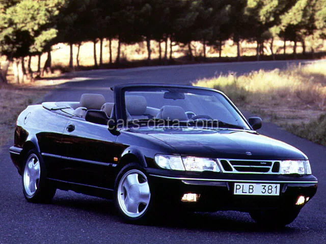 Saab 900 S 2.3i Cabriolet 1996 front view