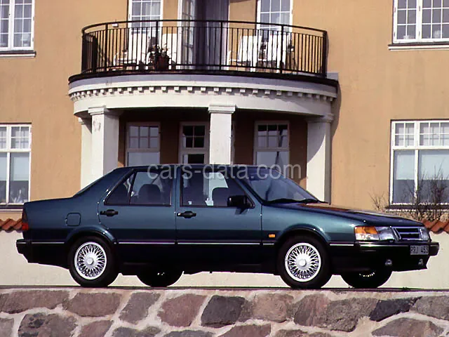 Saab 9000 CD 2.0i 1988 front view