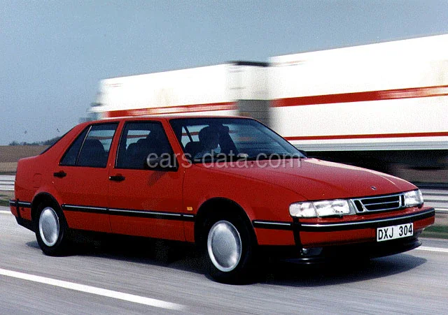 Saab 9000 CSE 2.3i 1993 front view