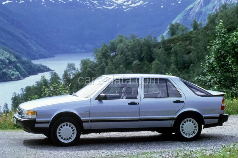 Saab 9000 Turbo 16 1985 front view