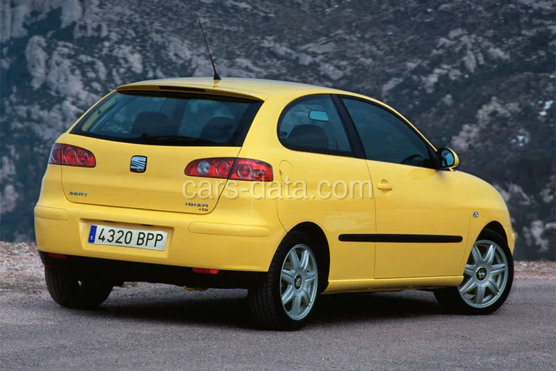 Seat Ibiza 1.2 12V Reference 2004 front view