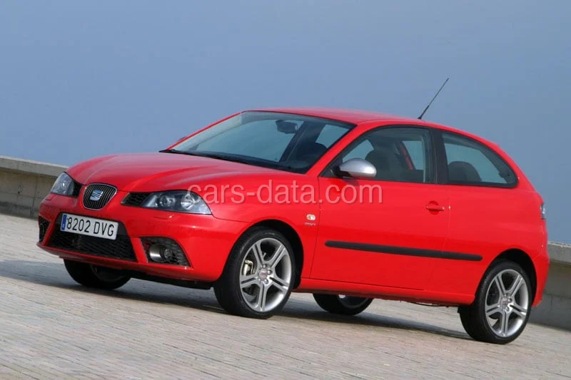 Seat Ibiza 1.4 16V 85hp Reference 2006 front view