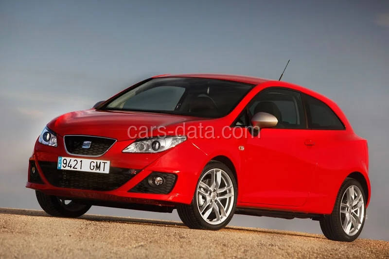 Seat Ibiza SC 1.4 TSI FR 2009 front view