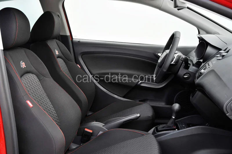 Seat Ibiza 1.4 TSI FR 2009 front view
