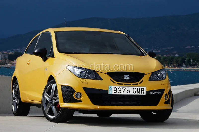 Seat Ibiza SC 1.4 TSI Cupra 2009 front view