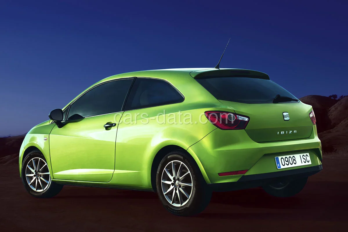 Seat Ibiza SC 1.2 70hp Reference 2012 front view