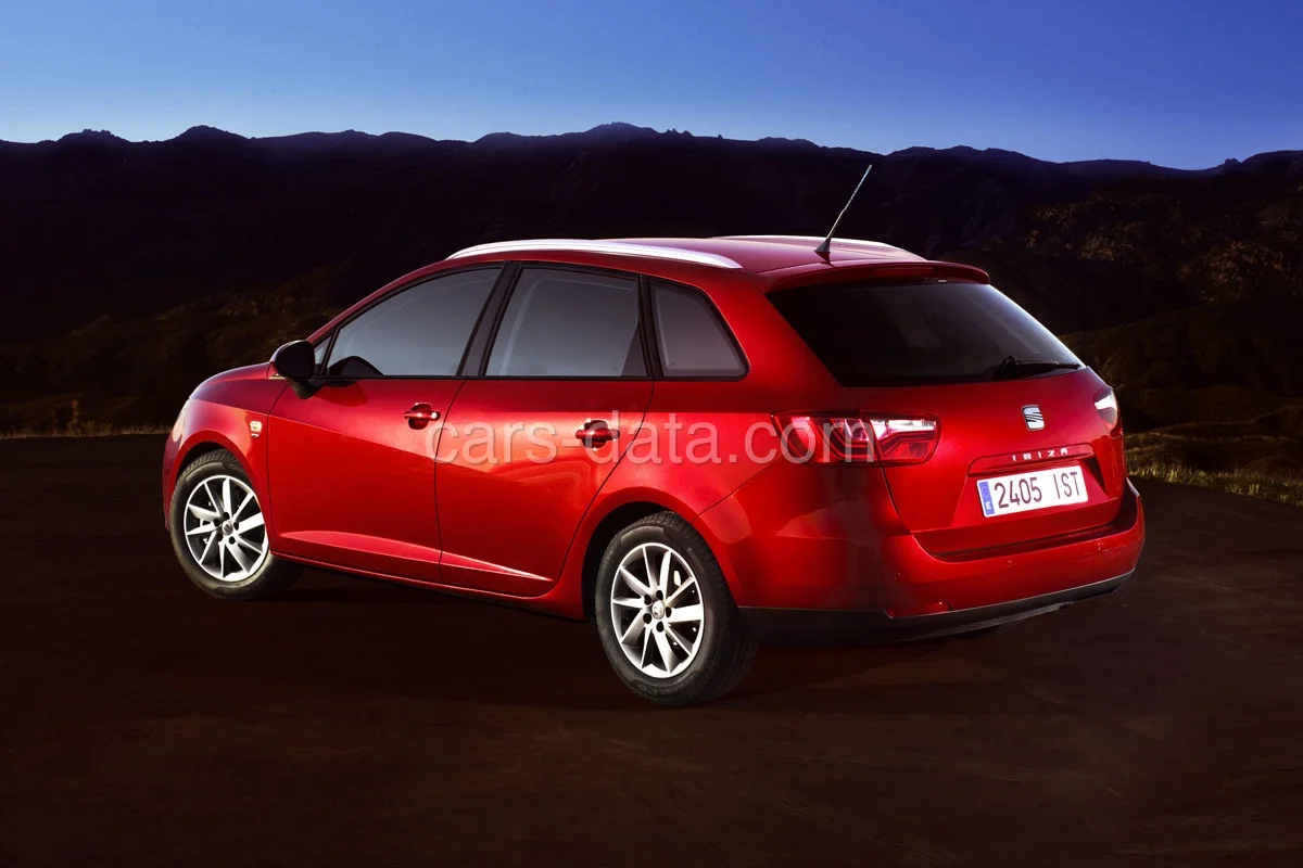 Seat Ibiza ST 1.2 60hp Reference 2012 front view