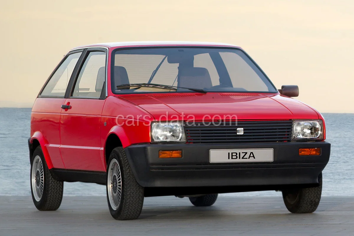 Seat Ibiza 900 J 1985 front view