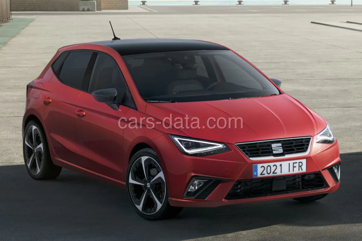Seat Ibiza 1.0 EcoTSI 95hp FR Plus 2021 front view
