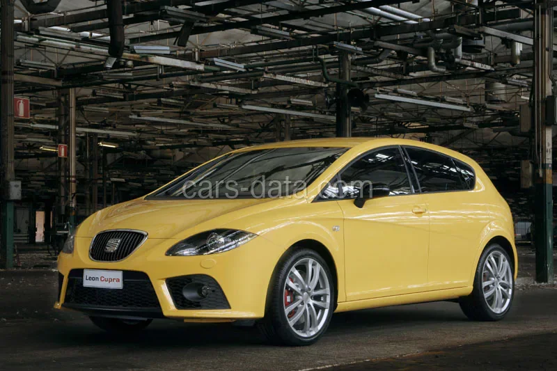 Seat Leon 2.0 TFSI Cupra 2006 front view