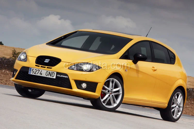 Seat Leon 2.0 TSI Cupra 2009 front view