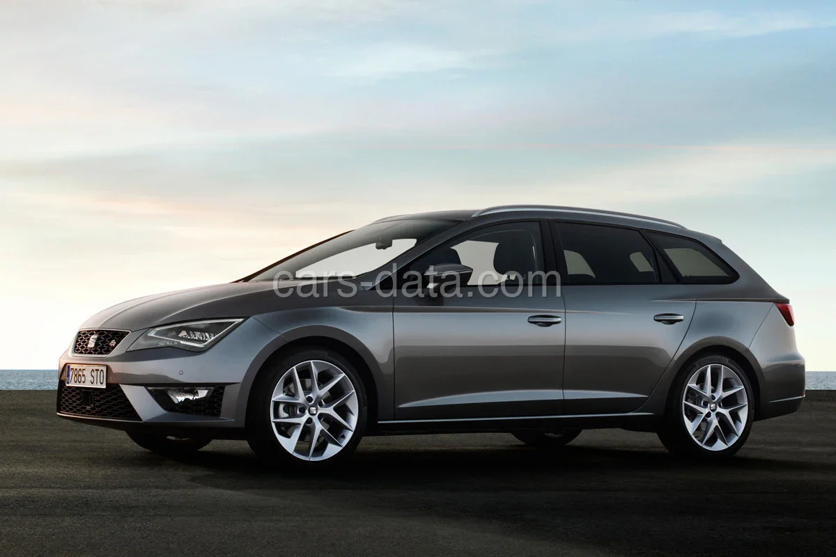 Seat Leon ST 1.6 TDI Lease Sport 2015 front view