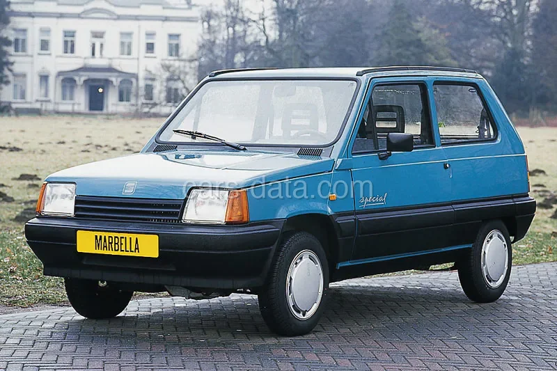 Seat Marbella Special 1997 front view