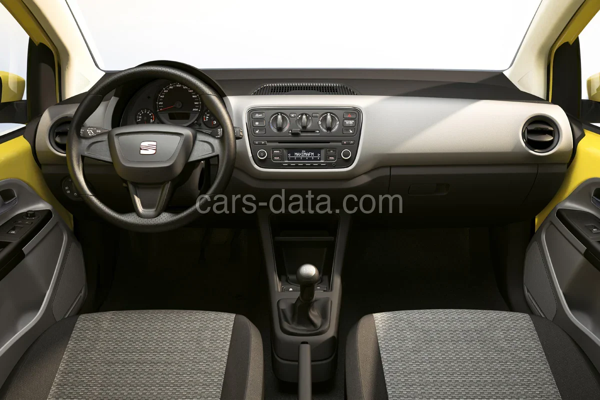Seat Mii 1.0 68hp EcoFuel Reference 2013 front view