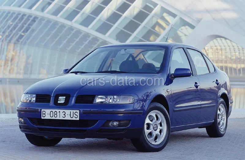 Seat Toledo 2.3 V5 1999 front view