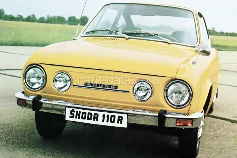 Skoda Σειρά 100 110 R Coupé 1978 front view