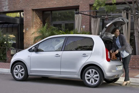 Skoda Citigo 1.0 CNG Greentech Active 2013 view 2