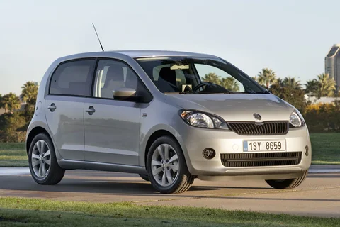Skoda Citigo 1.0 CNG Greentech Active 2013 view 3