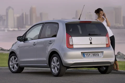 Skoda Citigo 1.0 CNG Greentech Active 2013 view 5