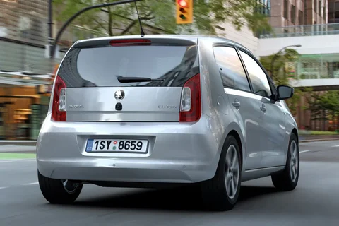 Skoda Citigo 1.0 CNG Greentech Active 2013 view 7