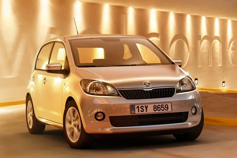 Skoda Citigo 1.0 CNG Greentech Active 2013 view 8