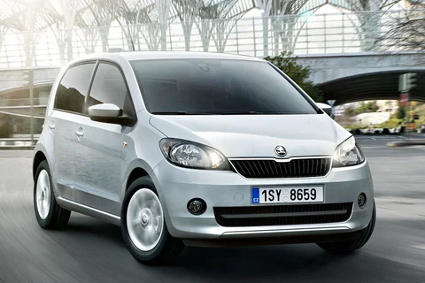 Skoda Citigo 1.0 CNG Greentech Active 2013 view 11