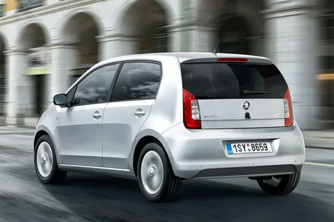 Skoda Citigo 1.0 CNG Greentech Active 2013 view 12