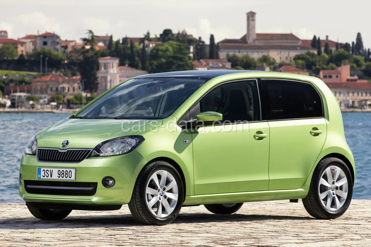 Skoda Citigo 1.0 60hp Greentech Active 2016 front view