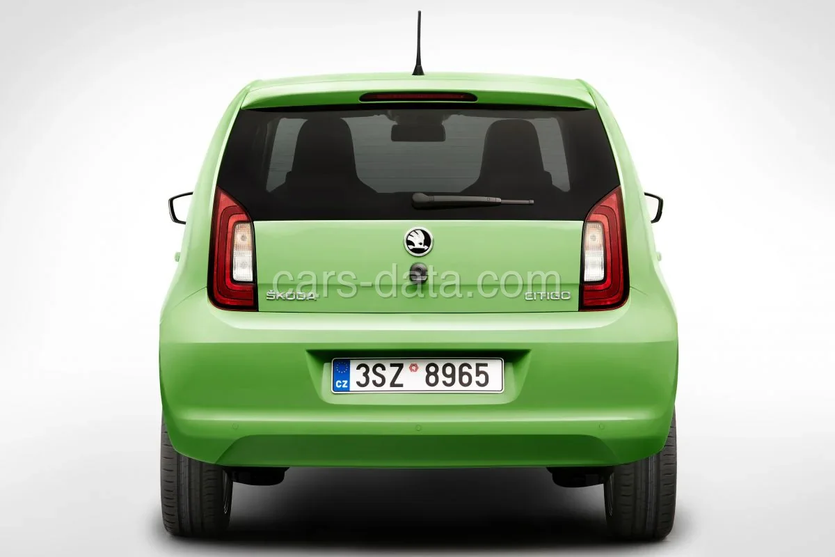 Skoda Citigo 1.0 G-TEC Greentech Ambition 2017 front view