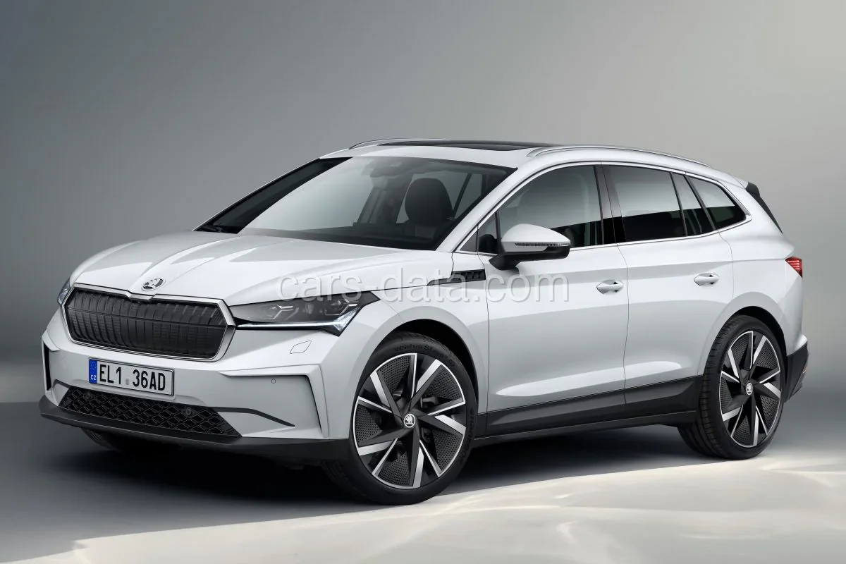 Skoda Enyaq iV 85 210kW Selection 2023 front view