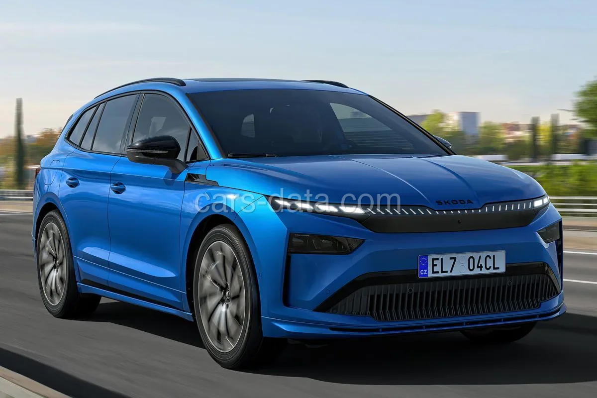 Skoda Enyaq 85 210kW Selection 2025 front view