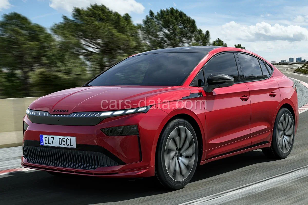 Skoda Enyaq Coupé 60 140kW Selection 2026 suv sett forfra