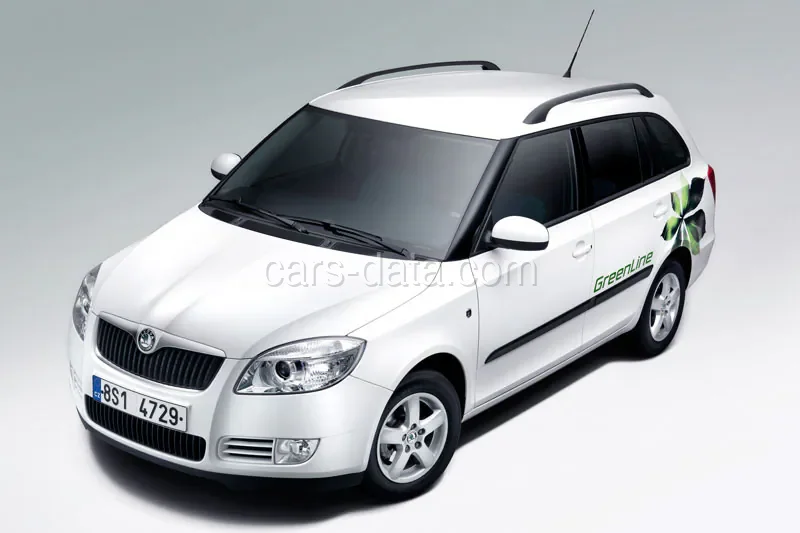 Skoda Fabia Combi 1.6 TDI Dynamic 2010 front view