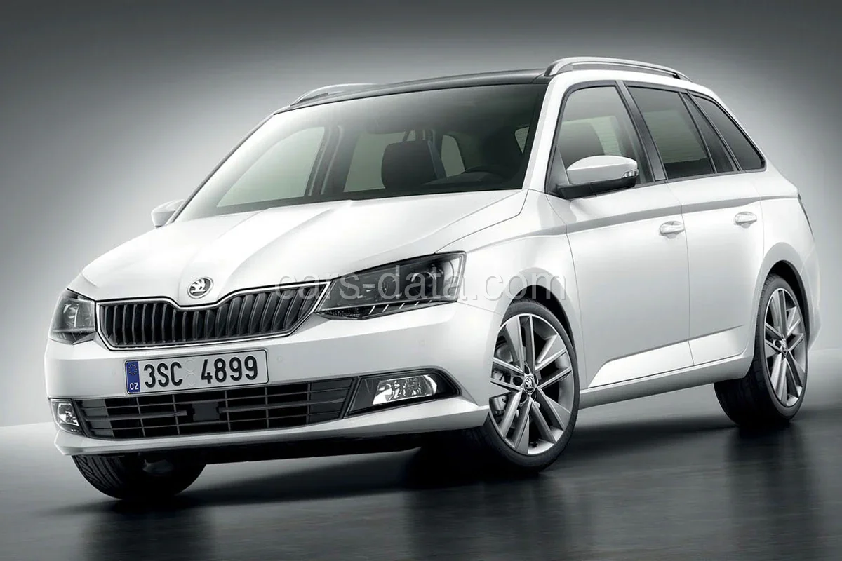 Skoda Fabia Combi 1.0 55kW Greentech Active 2015 front view