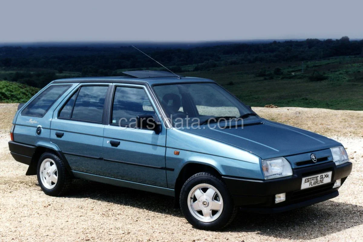 Skoda Favorit Estate 1.3 LS 1991 front view