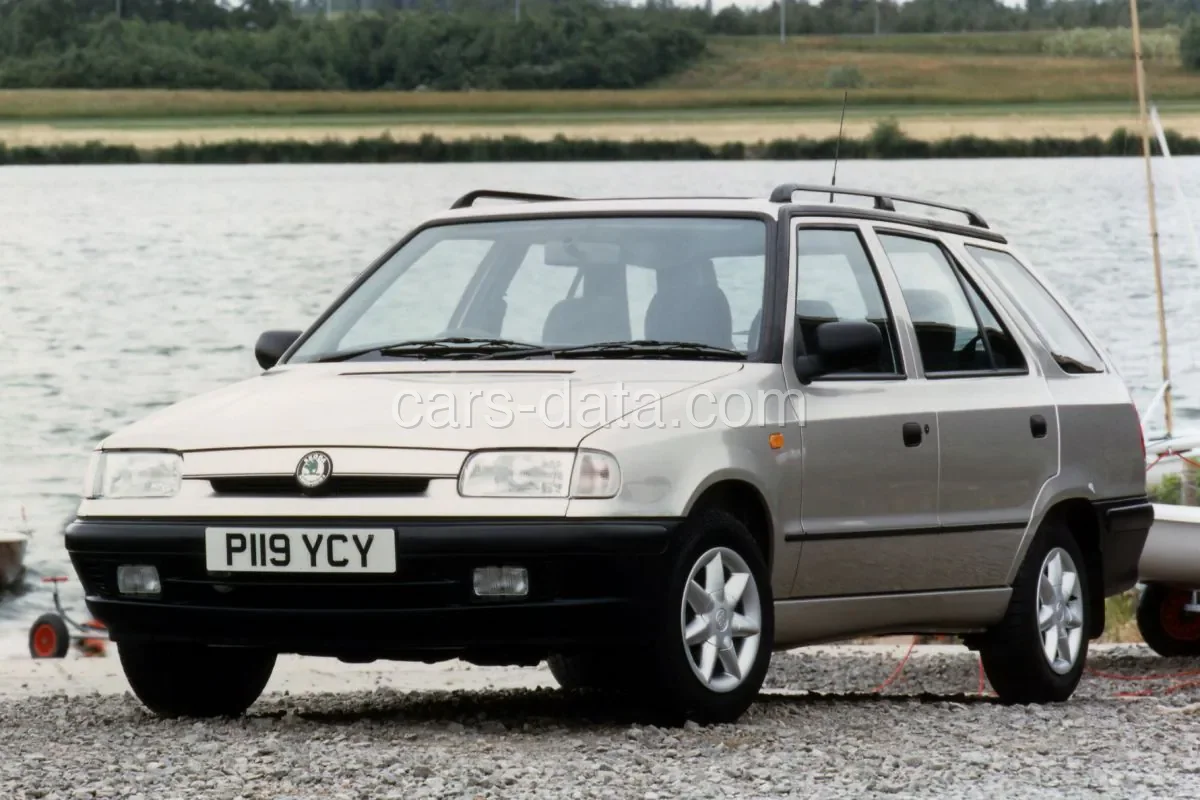 Skoda Felicia Combi 1.3 LXe 1997 front view