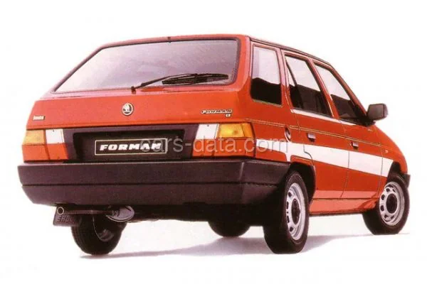 Skoda Forman 1.3 LS 1994 front view