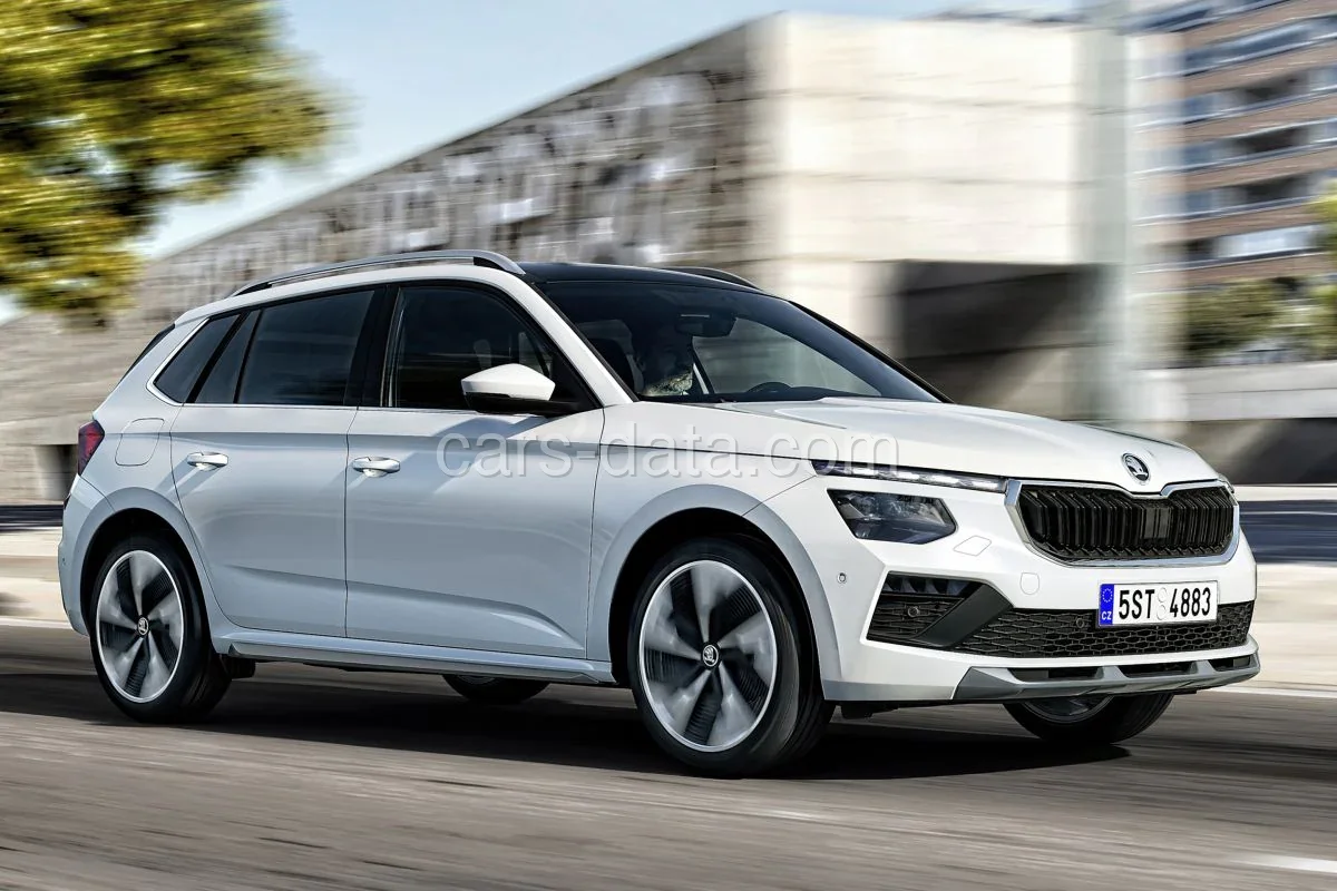 Skoda Kamiq 1.0 TSI 115hp Greentech Essence 2024 front view